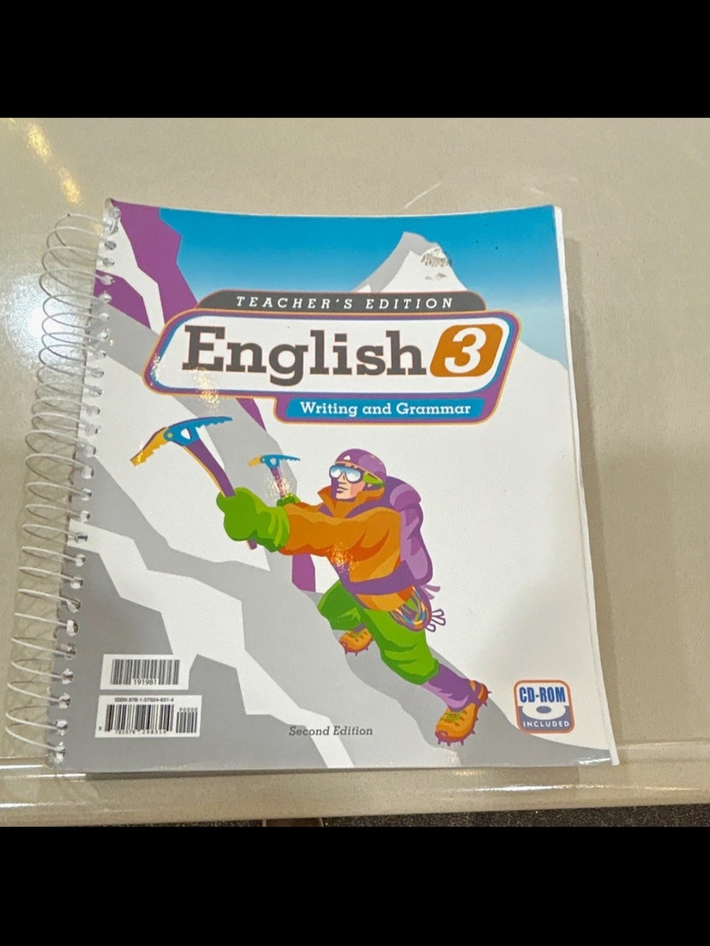 English 3 Teacher's Edition Writing and Grammar - White/Blue